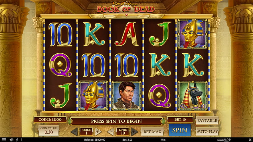 Book of Dead play online for free