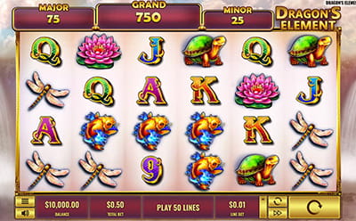 The Dragons Element Slot Game at the BitStarz Ghanaian Online Casino