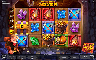 The Dynamite Miner Slot Game at the Mozzart Casino Ghanaian Online Casino