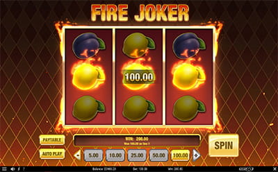 Fire Joker Slot Mobile