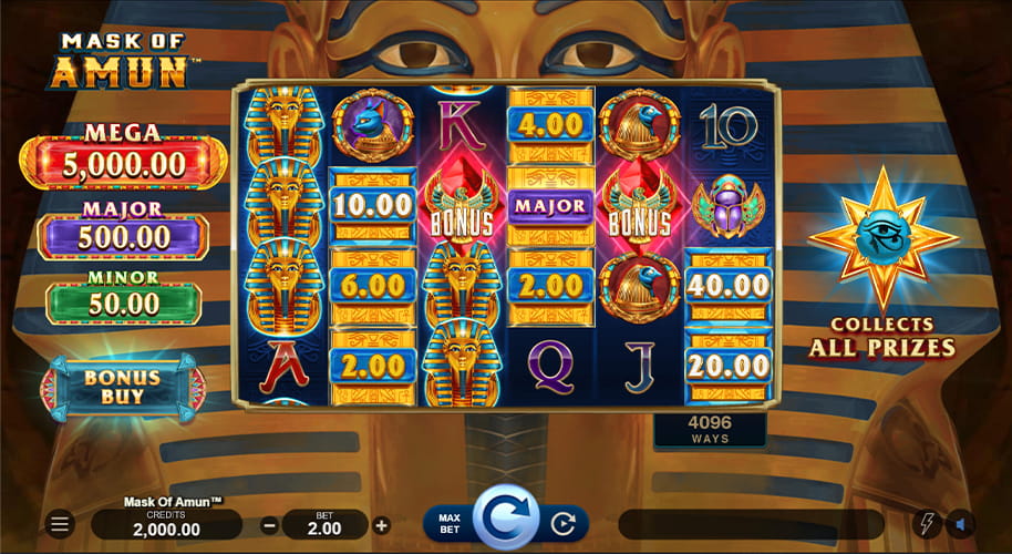 Mask of Amun play online for free