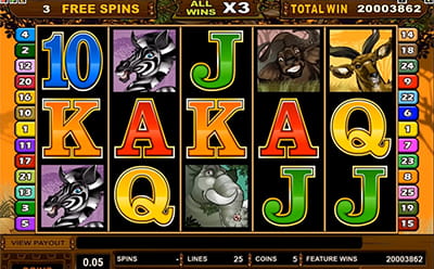 Mega Moolah Slot Free Spins