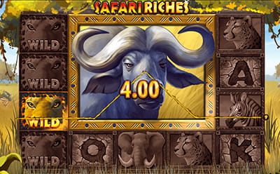 Safari Riches Slot Bonus game