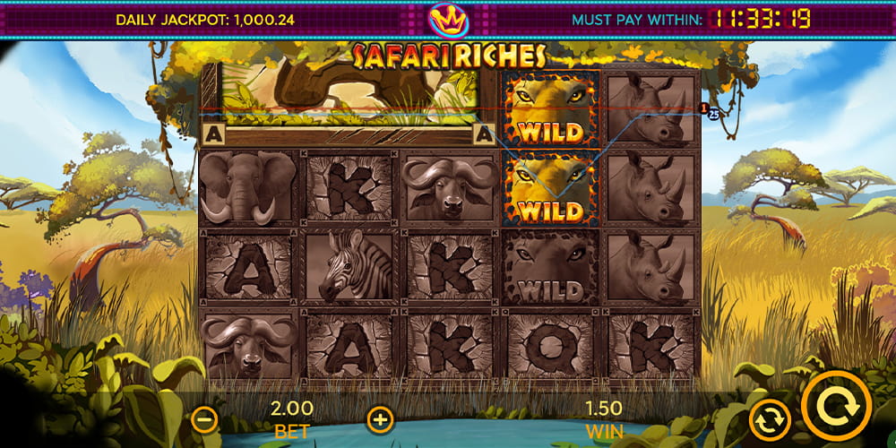 Safari Riches play online for free