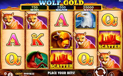 Wolf Gold Slot Free Spins